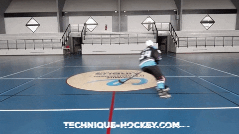 Comment faire des virages croisés - Virage croisé à gauche - Technique Hockey