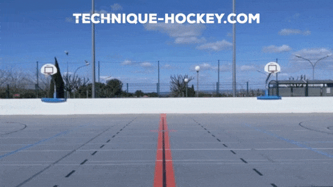 Comment freiner au roller hockey - Freinage classique - Technique Hockey
