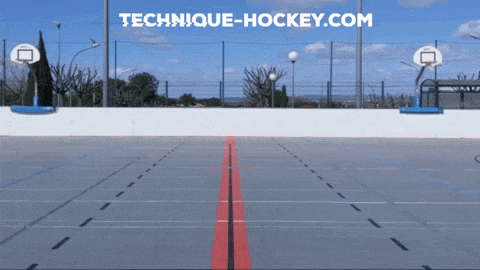 Comment freiner au roller hockey - Freinage classique de face - Technique Hockey