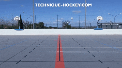 Comment freiner au roller hockey - Freinage en T - Technique Hockey
