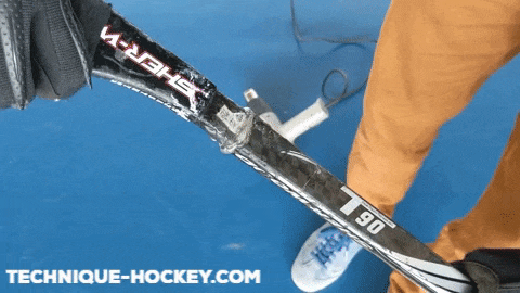 Emmancher la palette dans le manche - Technique-Hockey