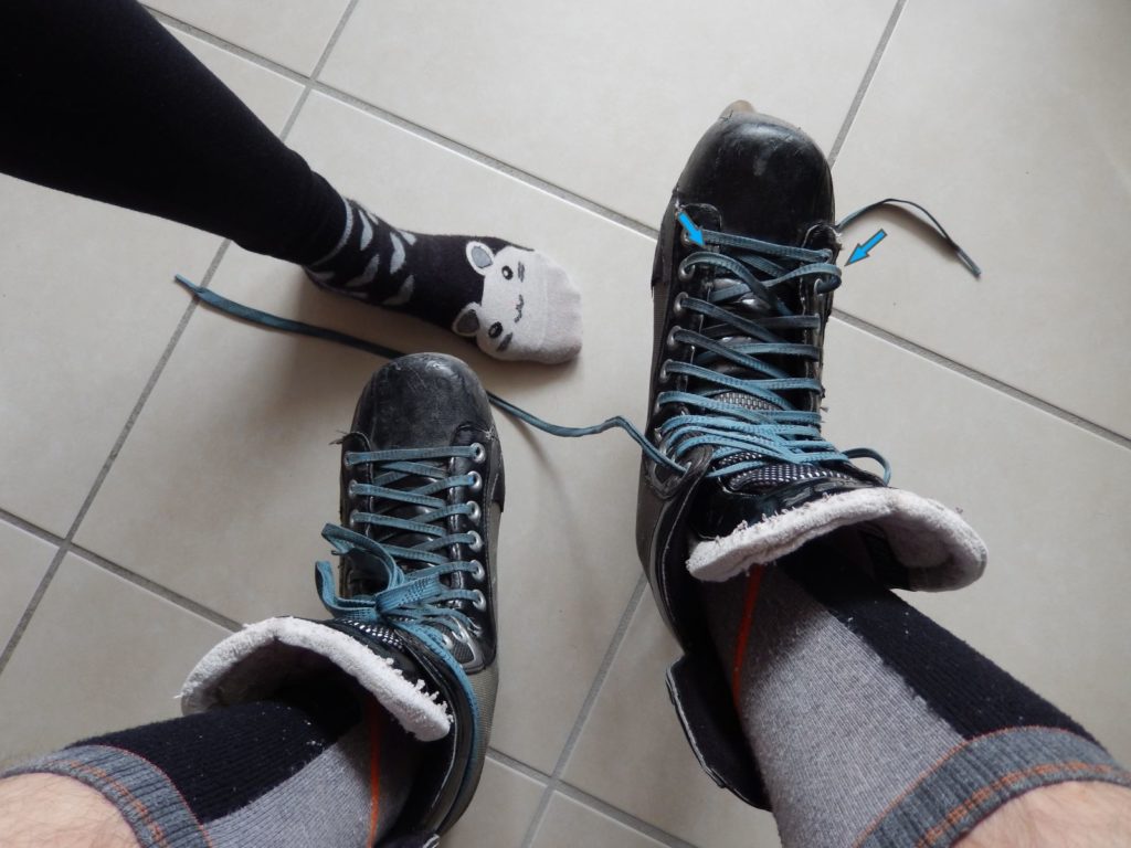 Comment lacer efficacement ses patins de hockey - Patin de roller hockey - Lacets pré-lacés