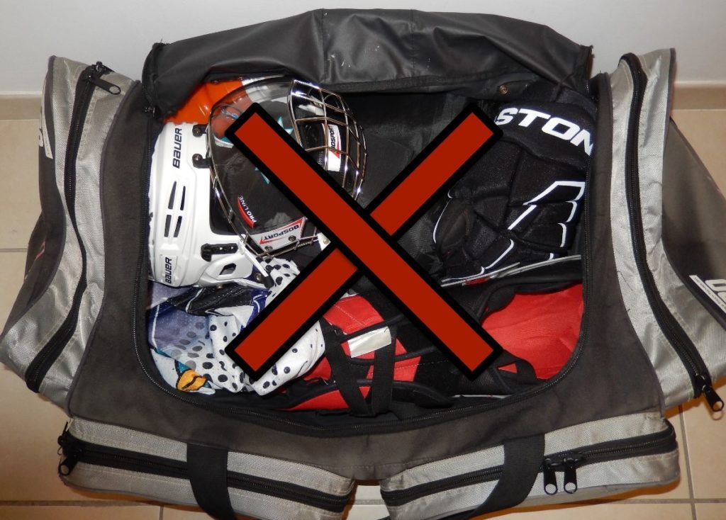 Sac de hockey Grit Tower Bag - Intérieur - Rangement obligatoire