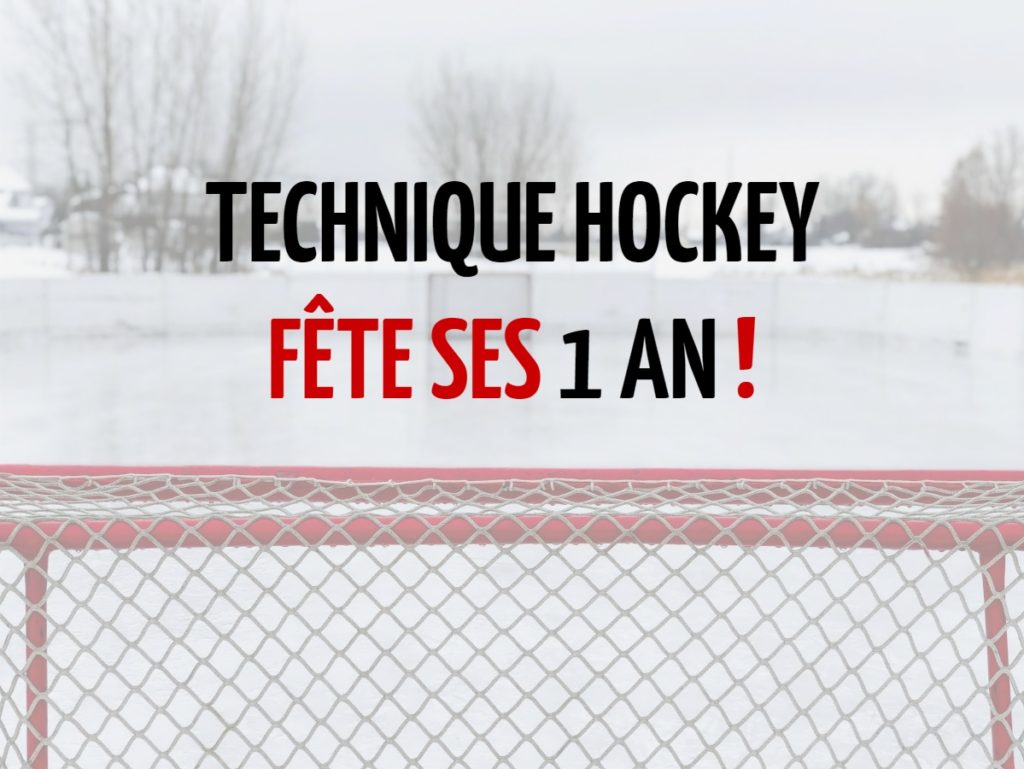 Technique Hockey fête ses 1 an - Photo de Chris Liverani via unsplash (modifiée)
